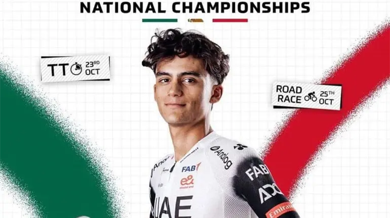 Isaac del Toro correrá en México en el Campeonato Nacional de Ciclismo de Ruta