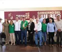 Entrega May apoyos a la CONAFOR para mantenimiento de plantaciones forestales comerciales de Tabasco