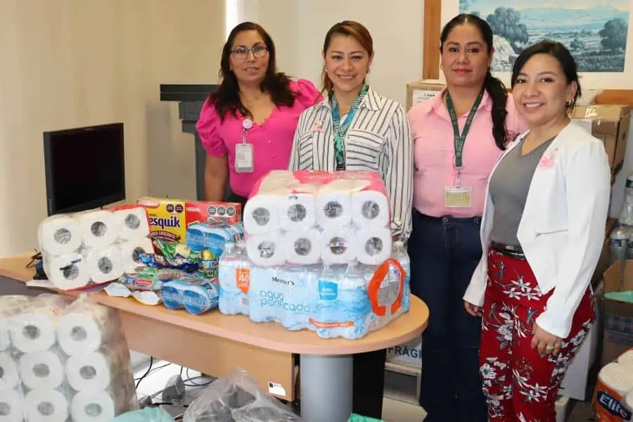 Envía IMSS Tabasco una tonelada de víveres a estados afectados por inundaciones