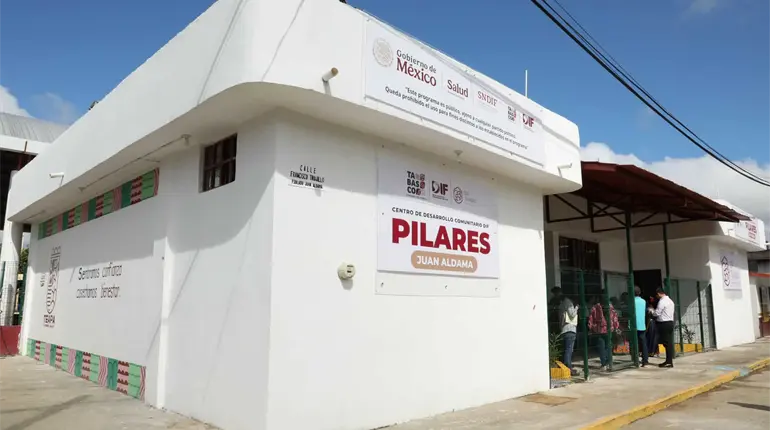 Inauguran en Tabasco primer Centro de Desarrollo Pilares