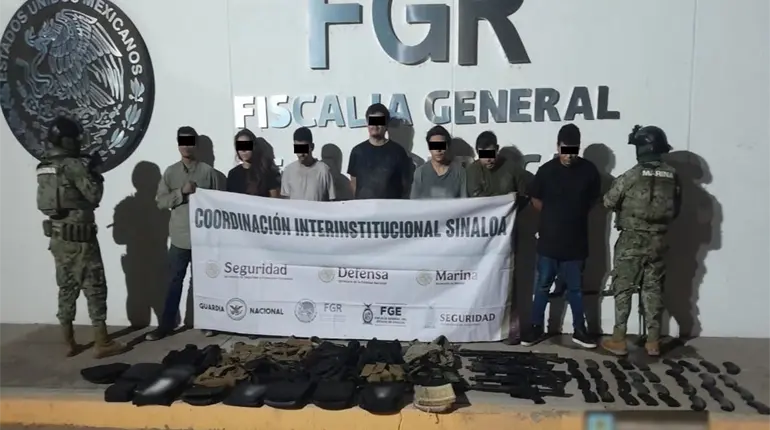 Detienen a 18 en Sinaloa; estarían ligados a ´Los Chapitos´