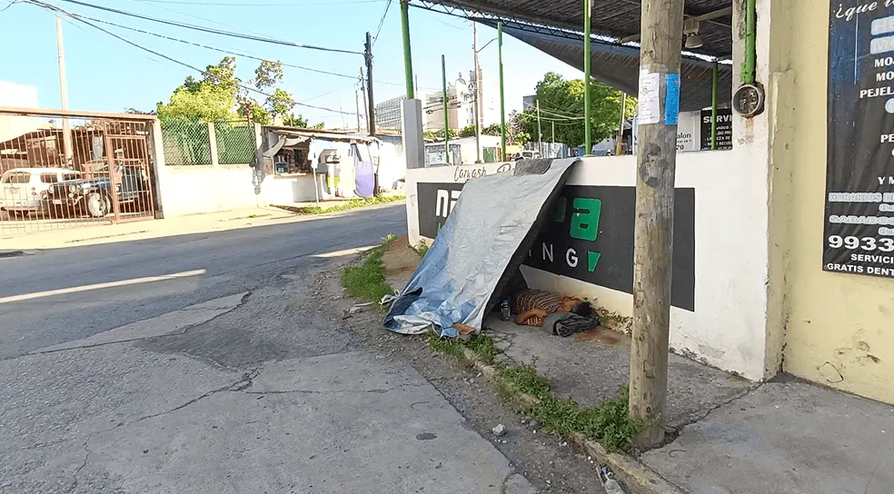 Temen ciudadanos fallecimiento de hombre en situación de calle en El Espejo 1