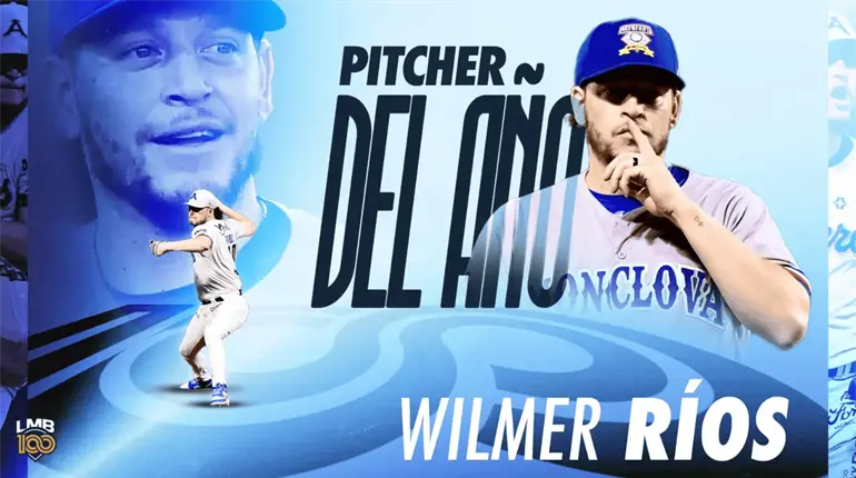 El mexicano Wilmer Ríos es Pitcher del Año 2025 de Liga Mexicana de Beisbol