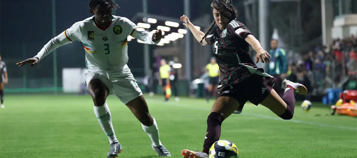 México vence 1-0 a Camerún y clasifica a octavos de final en el mundial sub 17 femenil