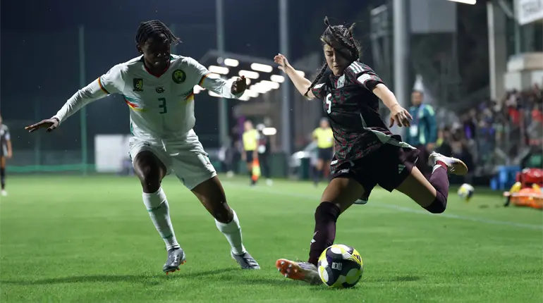 México vence 1-0 a Camerún y clasifica a octavos de final en el mundial sub 17 femenil