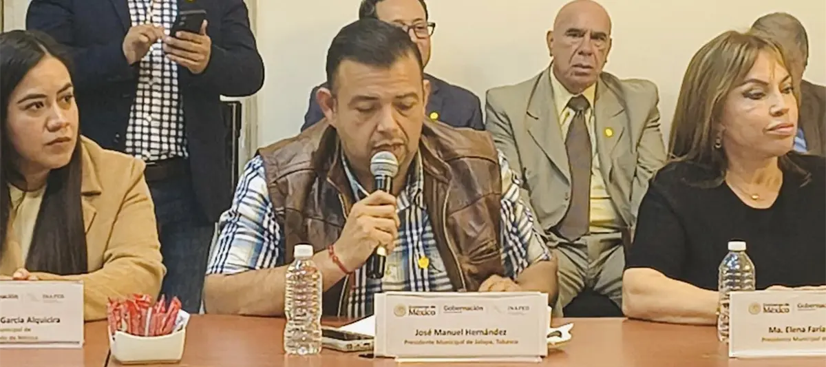 Participa alcalde de Jalapa en Sesión del Consejo Consultivo del INAFED en la CDMX