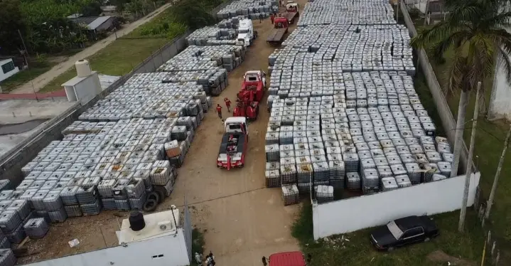 Más de 98 millones de litros de "huachicol" aseguran el primer año de gobierno: Gabinete de Seguridad