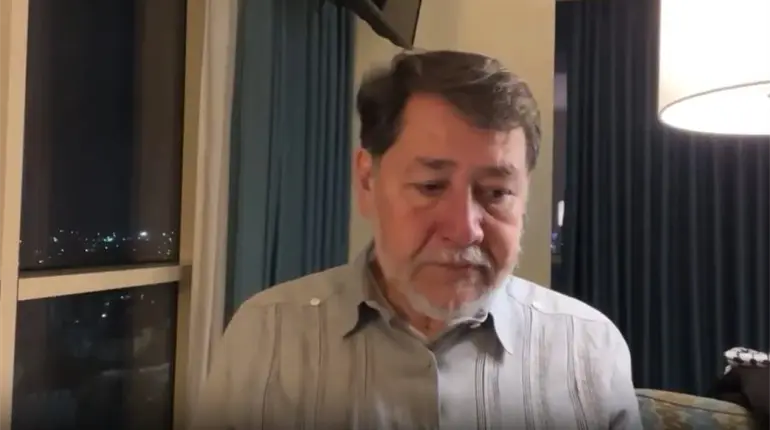 Es un pueblo "con derecho a existir": Noroña rompe en llanto al hablar de Palestina