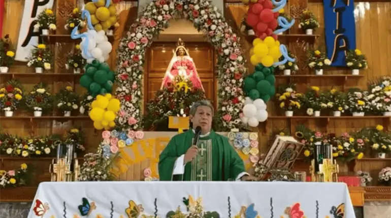Padre tiktokero invita a peregrinación en Catedral de Villahermosa el próximo fin de semana