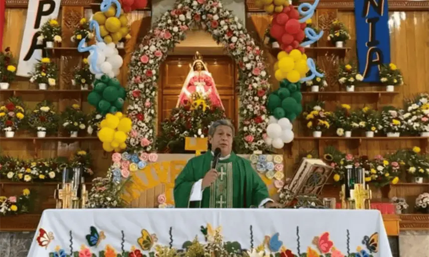 Padre tiktokero invita a peregrinación en Catedral de Villahermosa el próximo fin de semana