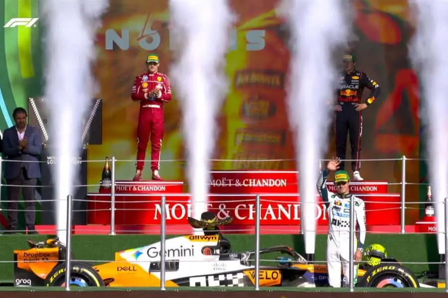 Norris se lleva el Gran Premio de México y es nuevo líder del campeonato