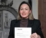 Rocha Moya nombra a Yeraldine Bonilla como secretaria general de Gobierno
