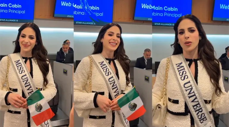 Fátima Bosch emprende el vuelo universal, ya va a Tailandia