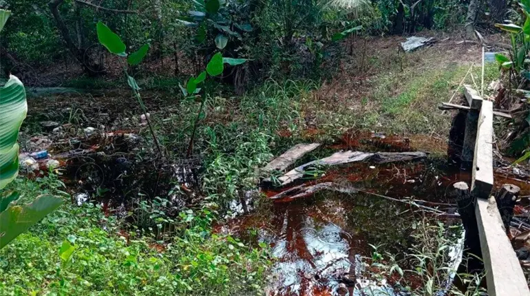 Se registra fuga de hidrocarburo en Huapacal, Cunduacán