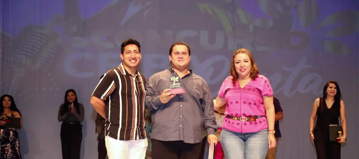Ganador del ´Ceiba Canta´, representará a Tabasco en un concurso internacional en Colombia