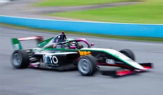 Elías Vignola, joven piloto tabasqueño que sueña con correr en IndyCar y F1