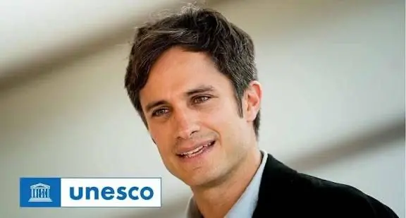 Gael García es embajador de buena voluntad de la UNESCO