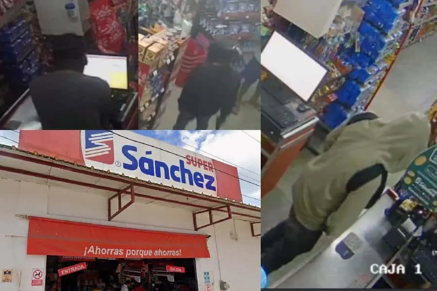 Ahora asaltan Súper Sánchez sector Pyasur en Centro