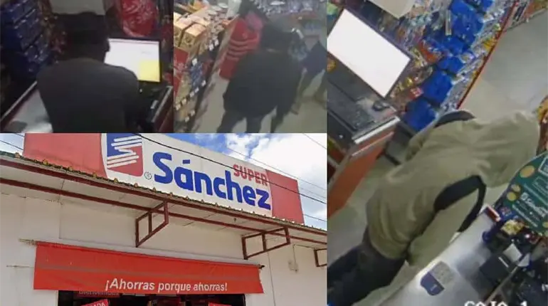 Ahora asaltan Súper Sánchez sector Pyasur en Centro