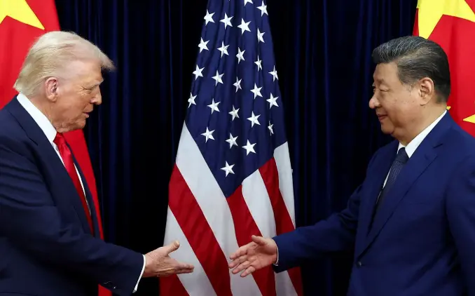 Podemos prosperar juntos, dice Xi al reunirse con Trump en Corea del Sur