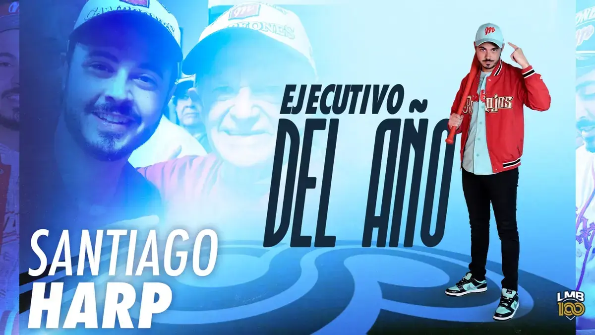 Santiago Harp, elegido ejecutivo del año de Liga Mexicana de Beisbol