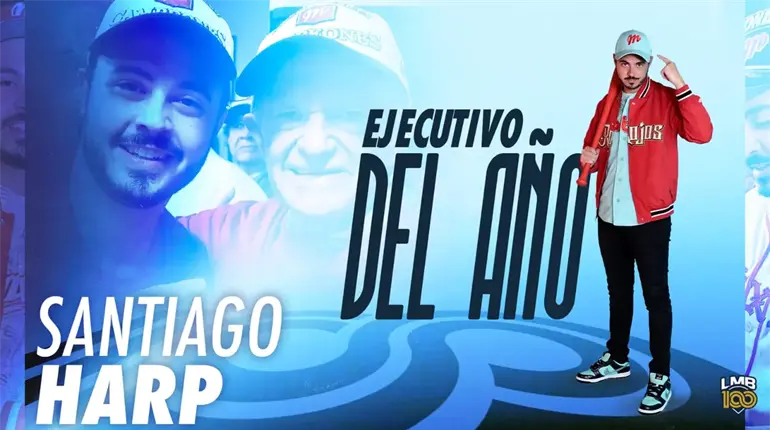 Santiago Harp, elegido ejecutivo del año de Liga Mexicana de Beisbol