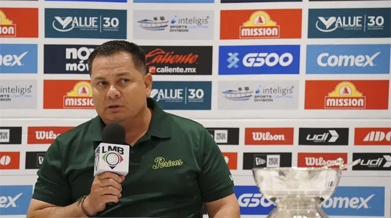 Sergio Omar Gastelum, nuevo manager de Leones de Yucatán