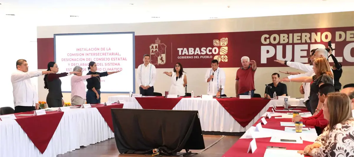 Instala May Comisión Intersecretarial y Sistema Estatal del Cambio Climático