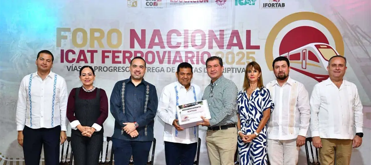 Se realiza en Tabasco Foro Nacional Ferroviario