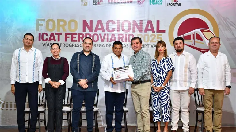 Se realiza en Tabasco Foro Nacional Ferroviario