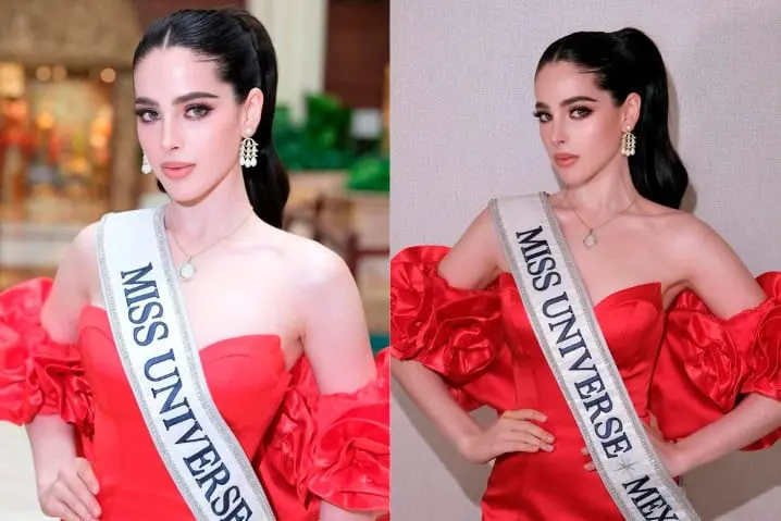 Fátima Bosch, Miss Universe México 2025, aparece oficialmente en Tailandia