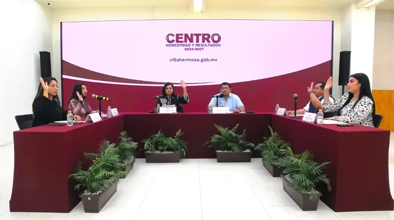 Cabildo de Centro aprueba iniciativa de Ley de Ingresos 2026