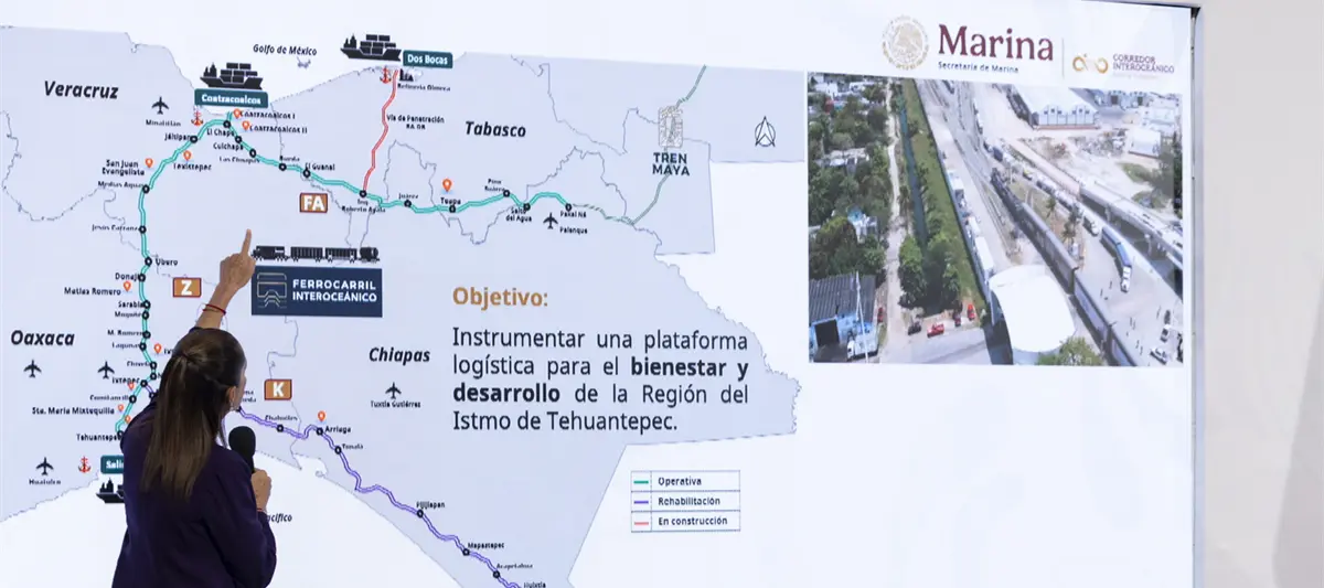 Principales obras ferroviarias del Corredor Interoceánico reportan avances de entre 55% y 99%