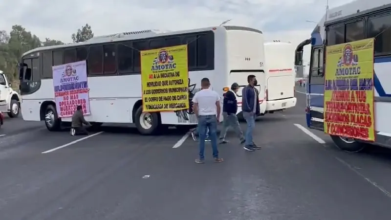 Advierte AMOTAC manifestación ante cobros excesivos por la PEC, SEMOVI y Ayuntamientos