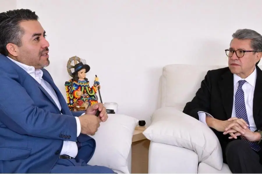 Director de Conagua se reúne con Monreal para revisar iniciativa sobre Ley de Aguas Nacionales