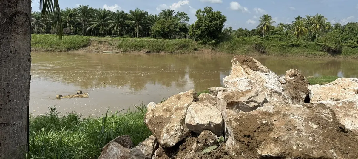 Arranca Conagua Tabasco obras de protección a inundaciones en Jalapa