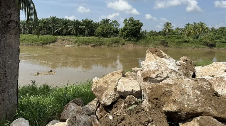 Arranca Conagua Tabasco obras de protección a inundaciones en Jalapa