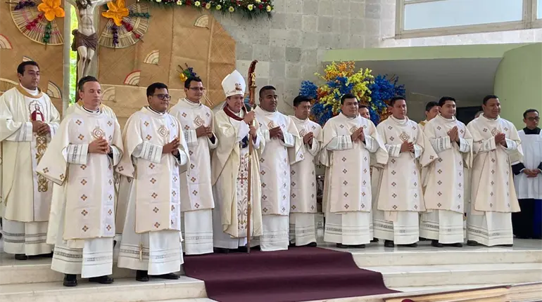 Con ordenación de 9 diáconos celebrará Diócesis de Tabasco el 57 aniversario de su seminario diocesano