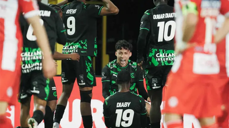 El mexicano Heriberto Jurado anota en la victoria del Cercle Brugge en la Copa de Bélgica