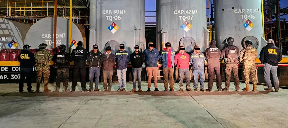 Aseguran 250 mil litros de hidrocarburo robado en Veracruz