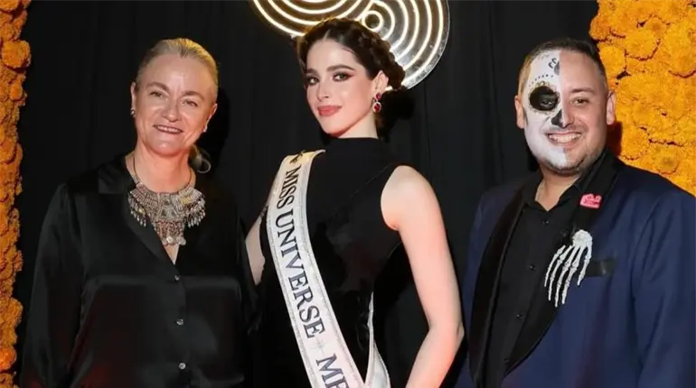 Fátima Bosch promete un outfit "encantador" a su llegada a hotel sede de Miss Universe