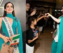 Fátima Bosch llega a la concentración oficial de Miss Universe