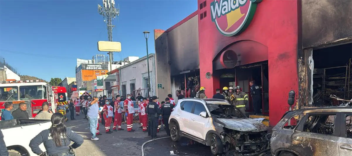 Incendio en Waldo´s de Hermosillo deja más de 20 fallecidos