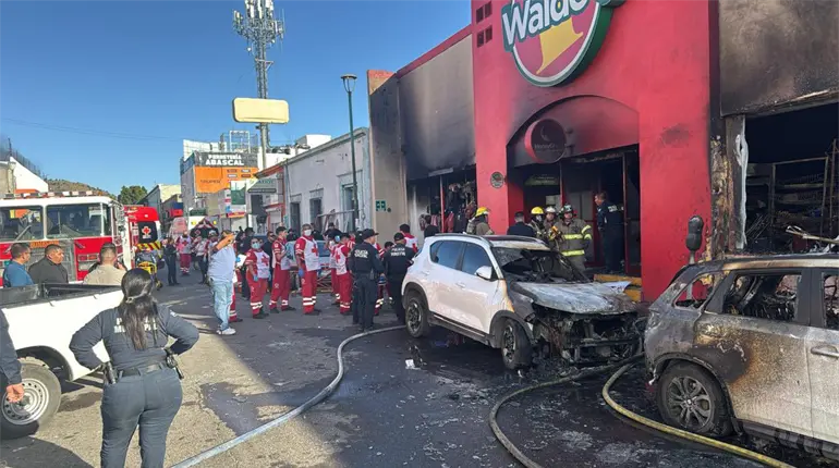 Incendio en Waldo´s de Hermosillo deja más de 20 fallecidos