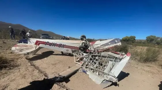 Se desploma avioneta en Chihuahua; mueren piloto y copiloto