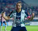 Charlyn Corral, campeona de goleo por cuarto torneo seguido en la Liga Mx Femenil