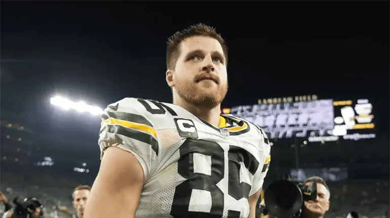 Packers pierde a su ala cerrada, Tucker Kraft