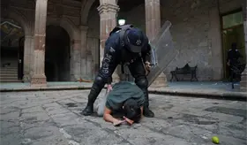 Investigan a provocadores que causaron daños en Palacio de Gobierno de Michoacán: Sheinbaum