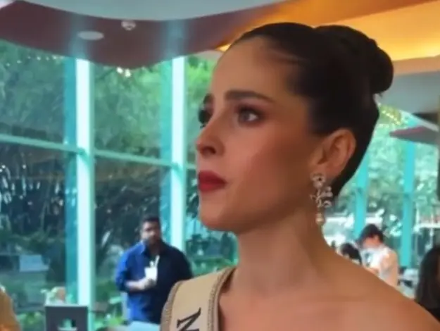 Fátima Bosch acusa al director de Miss Grand de haberla ofendido durante evento