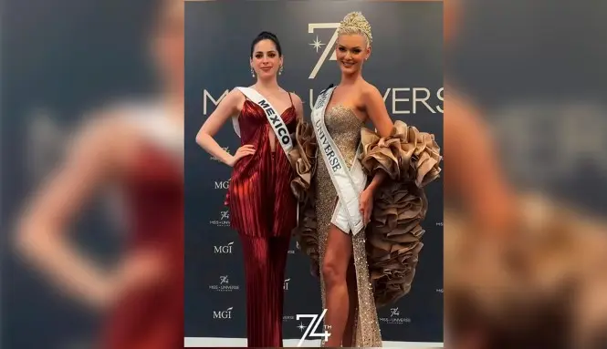 ¡Fátima ya porta su banda! La tabasqueña ya es oficialmente representante de México